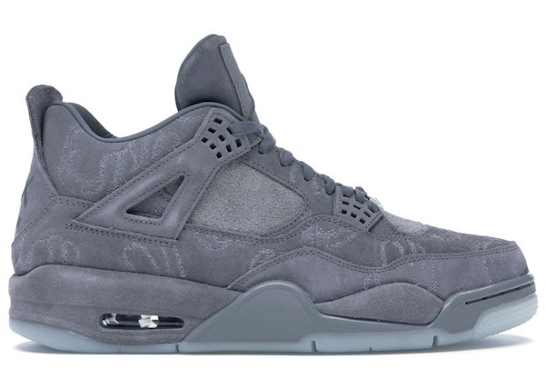 Size 10.5 - Jordan 4 Retro x KAWS Cool Grey 2017