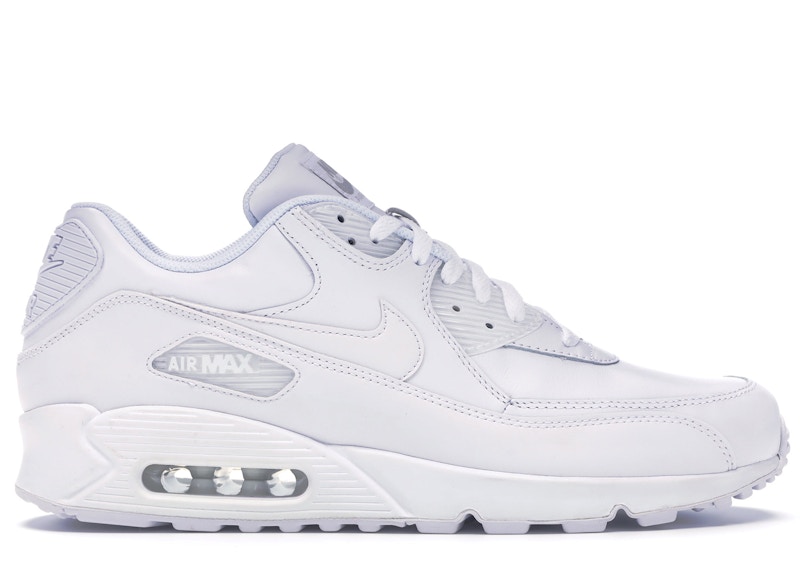 Nike 302519-113: Air Max 90 Training White Sneaker